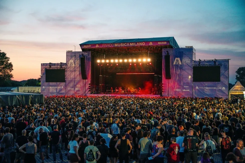 Vistadigitale nine inch nails parco musica milano b