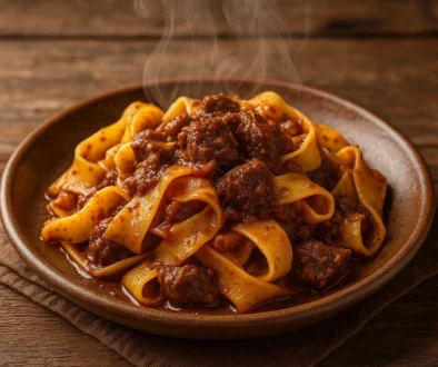 Pappardelle al cinghiale