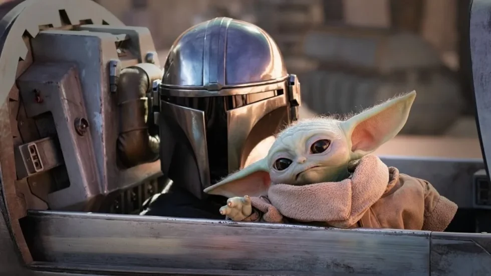 The mandalorian and grogu
