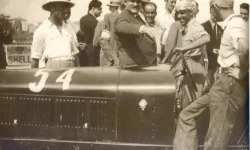 Tazio Nuvolari e Costanzo Ciano alla Coppa Ciano di Montenero