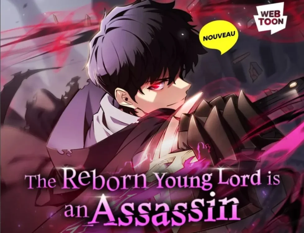The reborn young lord is an assassin webtoon cover