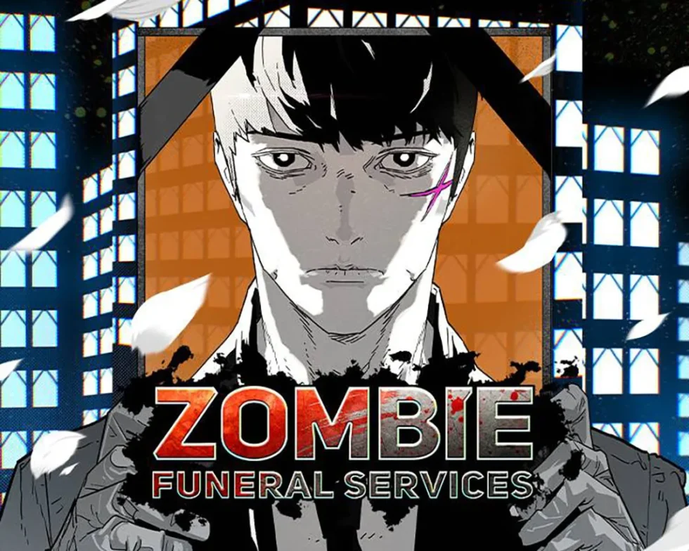 Zombie funeral services webtoon cover