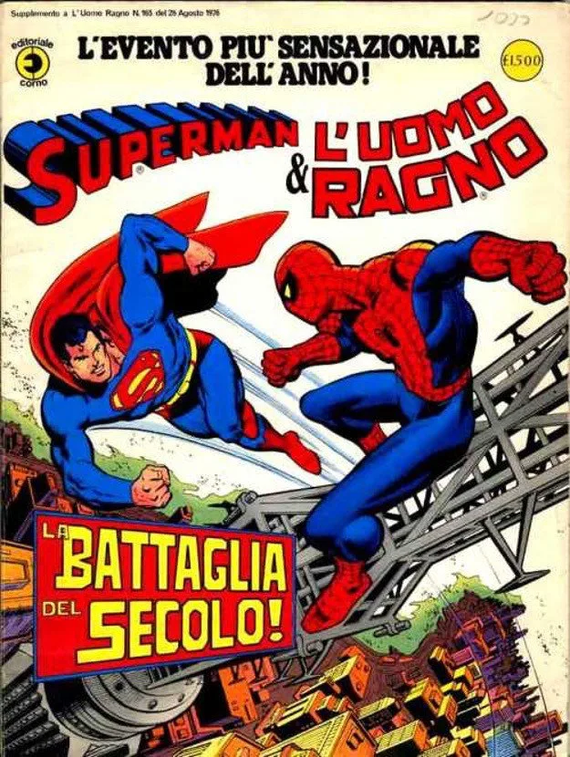 Superman vs spider man