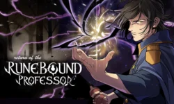 Return of the runebound professor webtoon cover