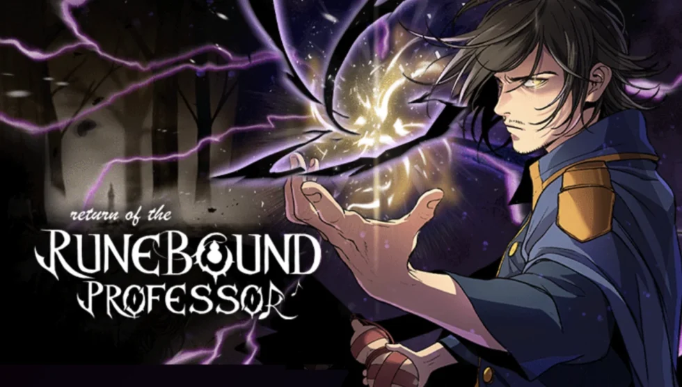 Return of the runebound professor webtoon cover