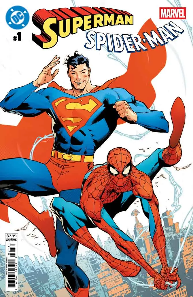 Copertina Superman-Spider-man