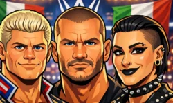 Wwe evento in italia creata con ia