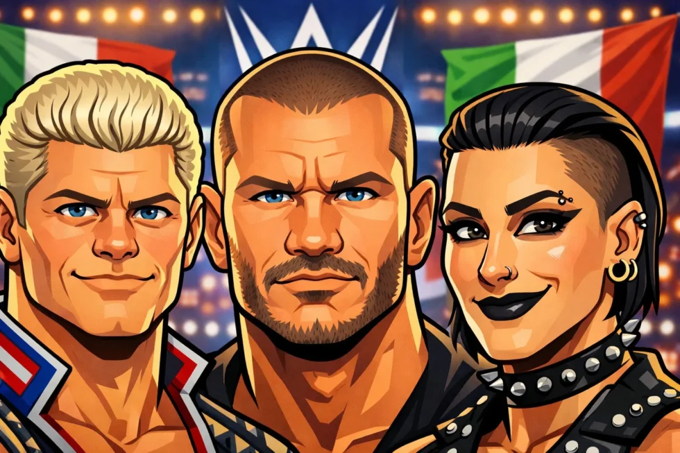 Wwe evento in italia creata con ia