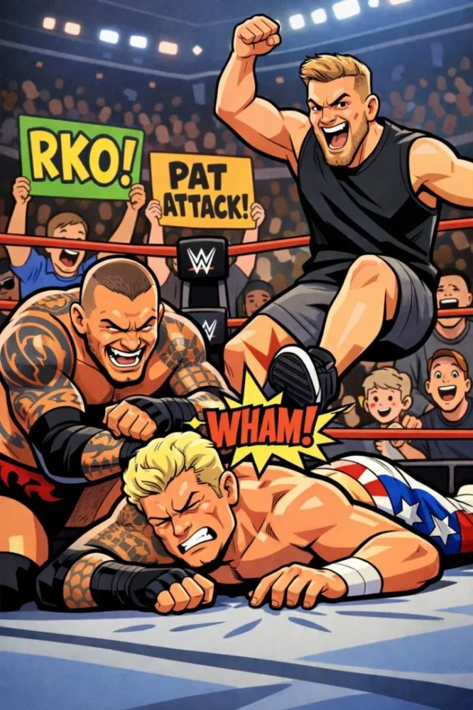 Attacco nello stile wwe con rko
