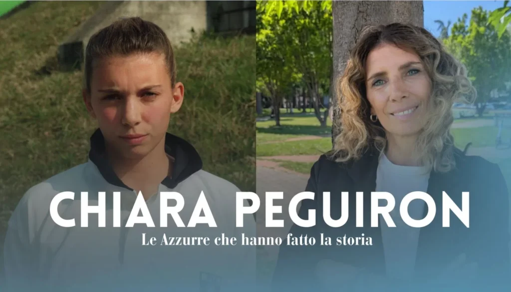 Nazionale Femminile, Chiara Peguiron azzurra numero 51