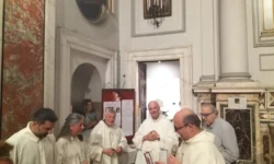 Alcuni momenti della celebrazione del ° anniversario del miracolo di papa giovanni