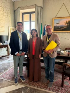 Direttore miselli, prefetto volpe e presidente amico