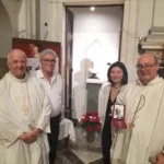 Don giulio albani con don piero milani e con alfredo e marinella capitani