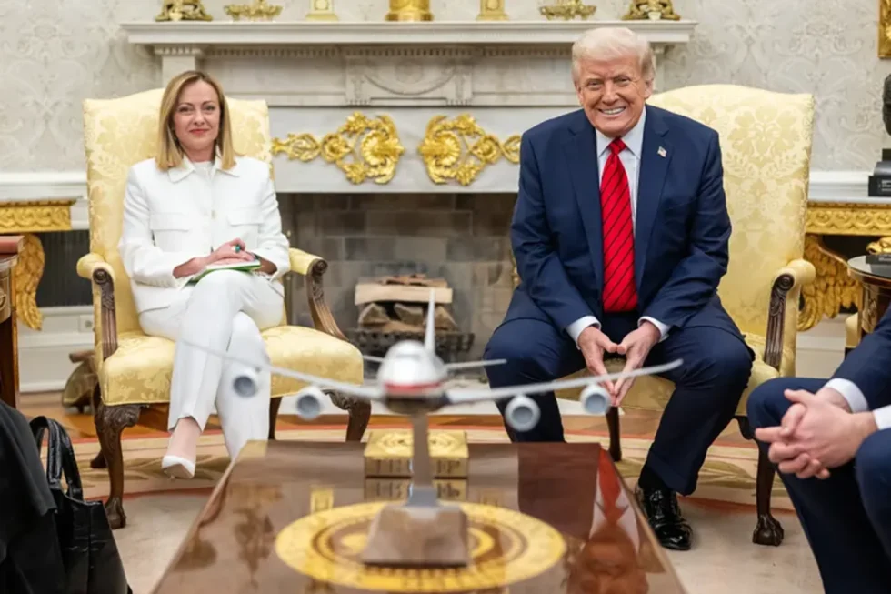 Giorgia meloni e donald trump