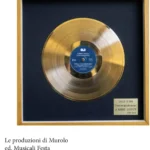 Il disco d'oro a nando coppeto per il disco ottantavogliadicantare