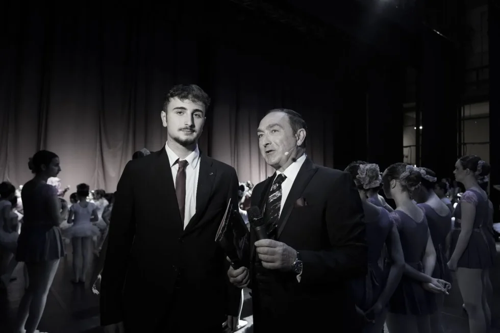 Maurizio merolla e giovanni merolla dietro le quinte