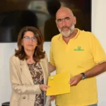 Viceprefetto vicario dottoressa franca fico con il presidente di coldiretti campania ettore bellelli