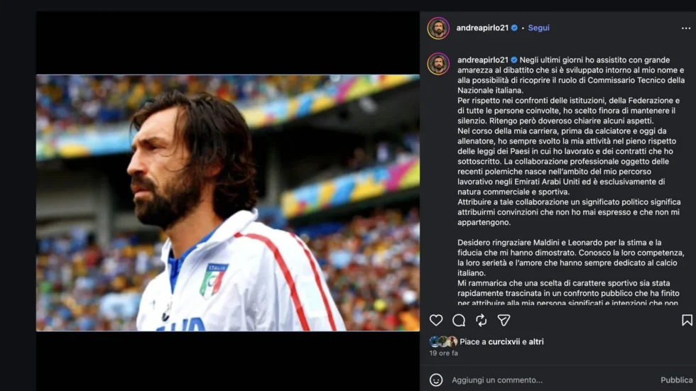 Pirlo nazionale