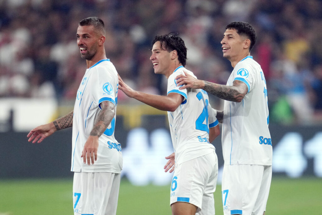 Serie A Genoa Napoli Esultanza Vergara