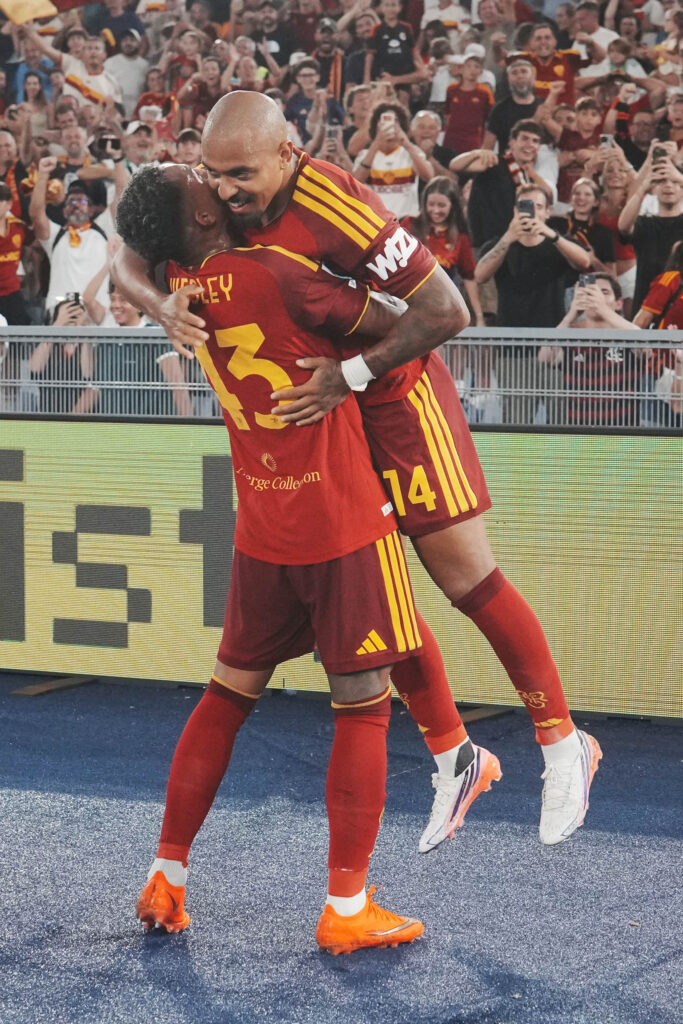 Serie A Roma Fiorentina Esultanza Malen