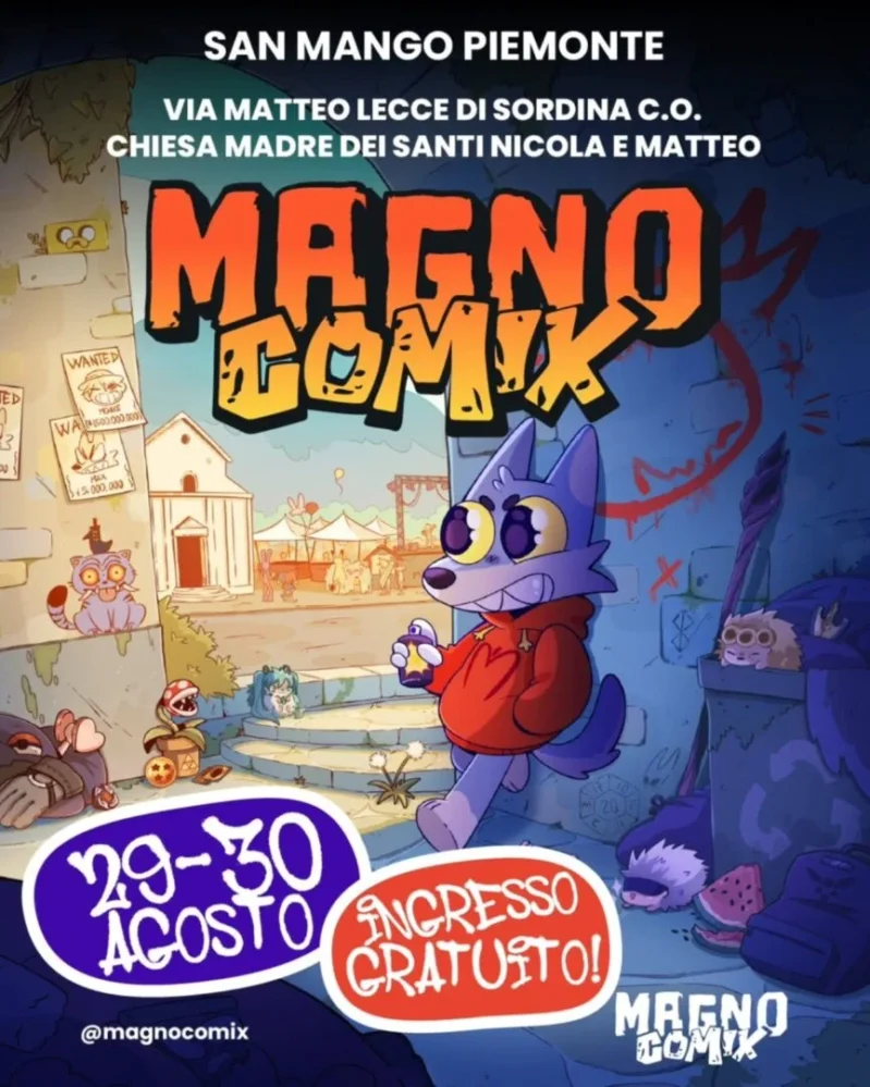 Locandina magno comix 2026