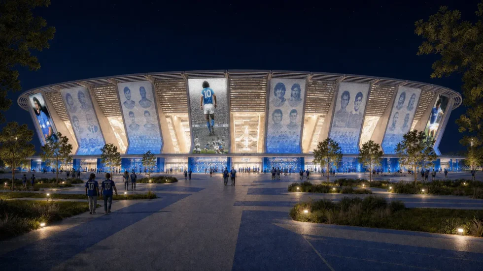 Render stadio maradona