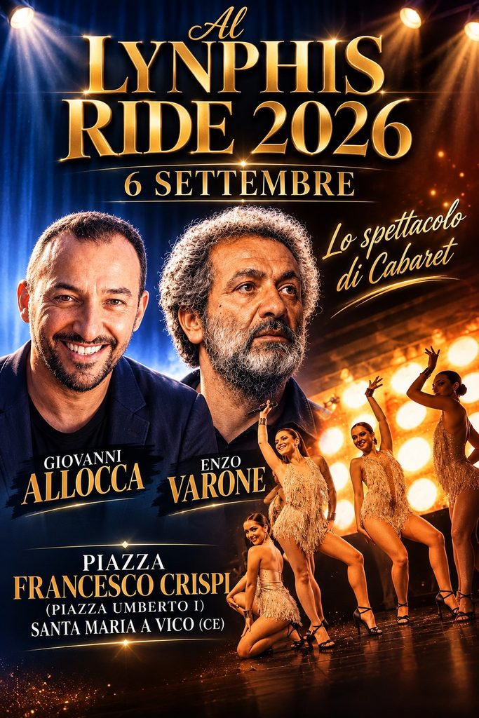 Terapia a due ruote: Lynphis Ride torna Santa Maria a Vico il 5 e 6 Settembre