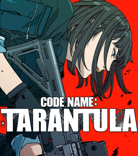 Copertina del Webtoon "Code Name: Tarantula" estratta dal sito Webtoon