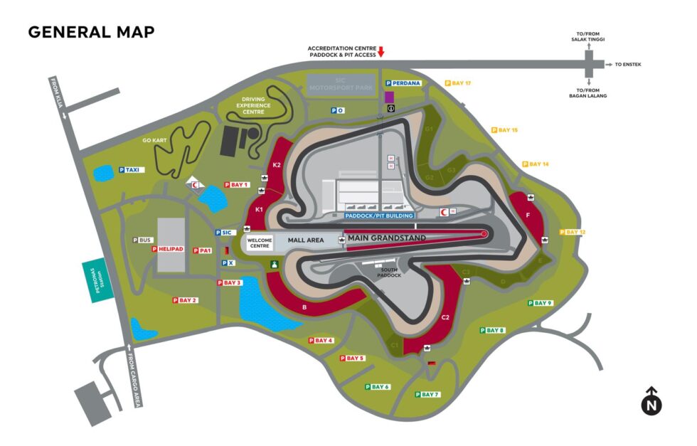 F1 Gp Bahrein: alla scoperta del circuito di Sepang (per questa edizione)