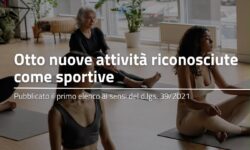 8 nuove attività sportive: il decreto del Ministero per lo Sport e i Giovani