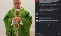 La prima messa di Papa Leone XIV dopo l'operazione